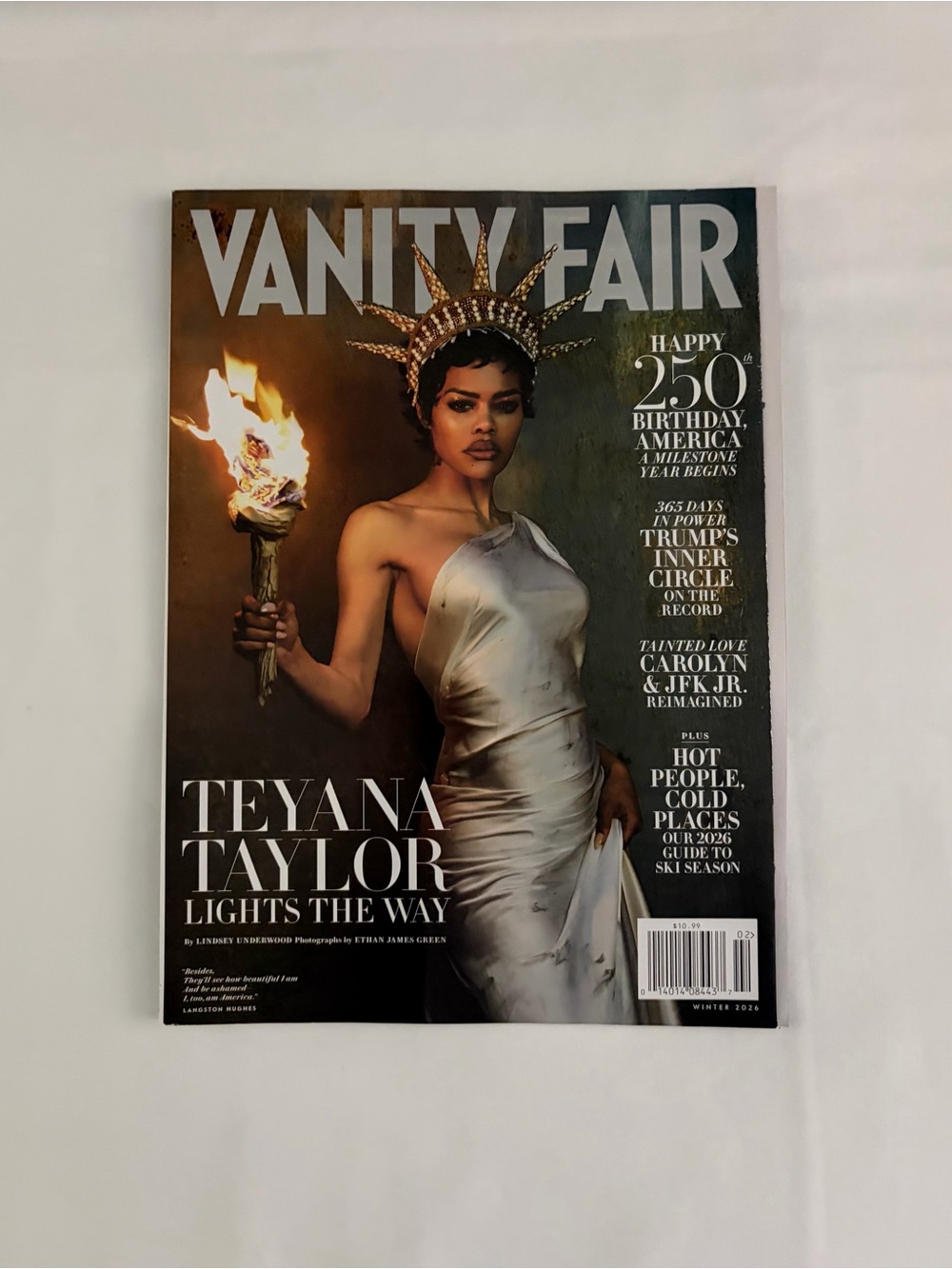 Vanity Fair “Teyana Taylor Lights the Way” Issue Winter 2026 Magazine